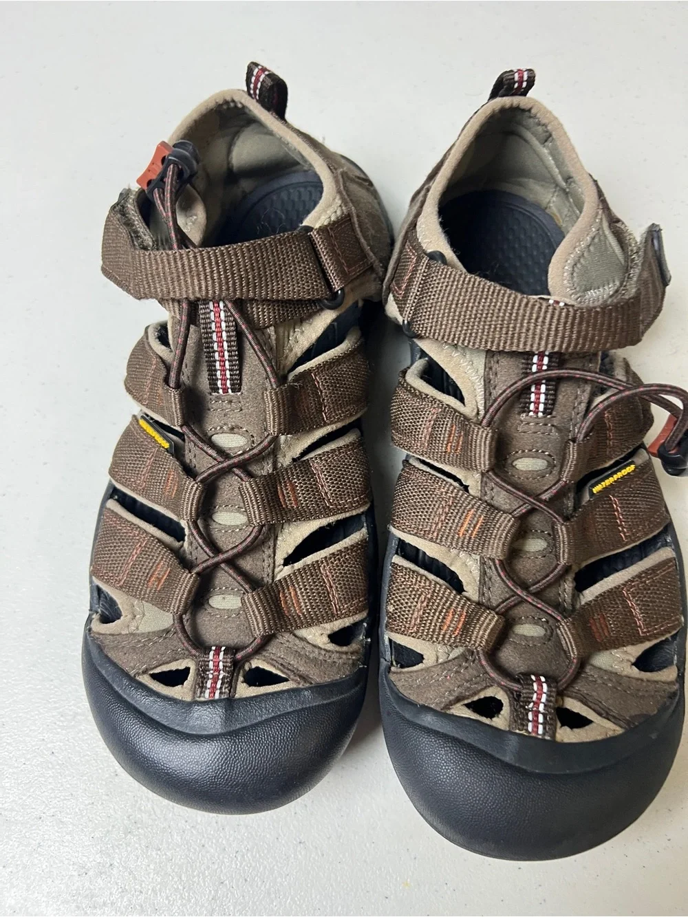 Keen Women's Size 6 Newport H2 Sandals Trail Hiking Strappy Shoes Leather Brown
